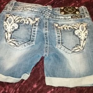Miss me  jean shorts youth size 14